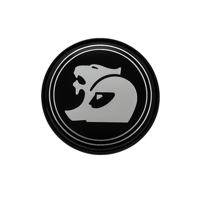 Holden Special Vehicle HSV Wheel Centre Cap Badge Red & Chrome Emblem 60mm