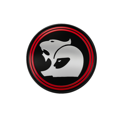 Holden Special Vehicle HSV Wheel Centre Cap Badge Red & Chrome Emblem 60mm