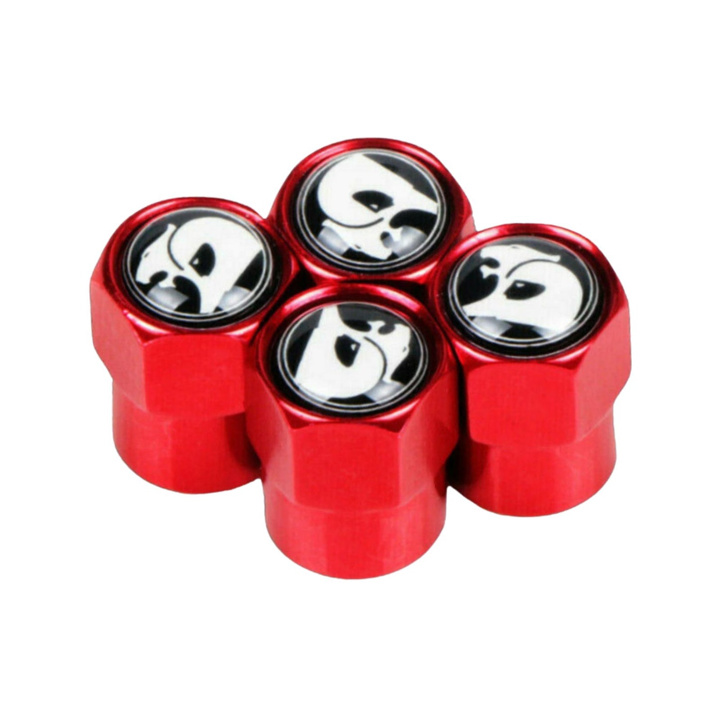 Red Tyre Valve Caps HSV Holden Commodore VL VN VP VR VS VT VY VZ VE VF  (4pcs)