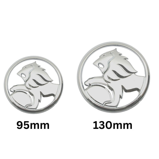 Silver Front & Rear Badge Set Holden Commodore