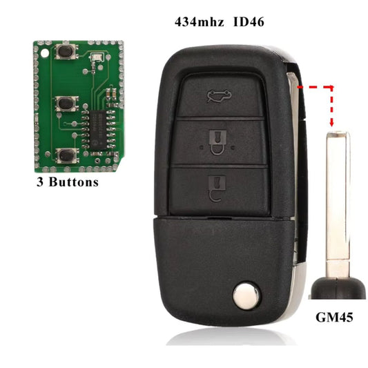 VE Commodore car key with chip