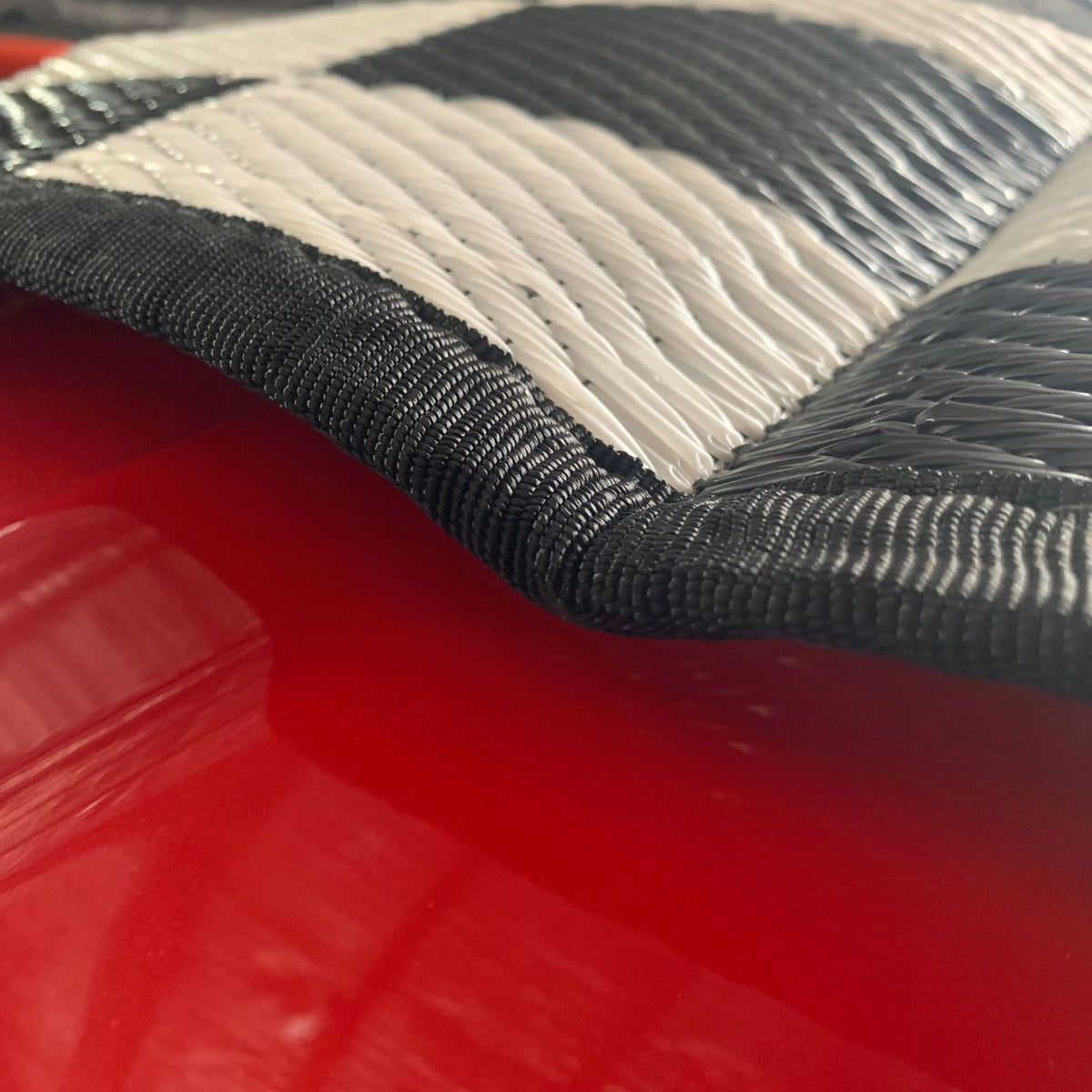 Sim Rig Large Racing Flag Mat Racing Checkered Flag mat – Holdenparts.club